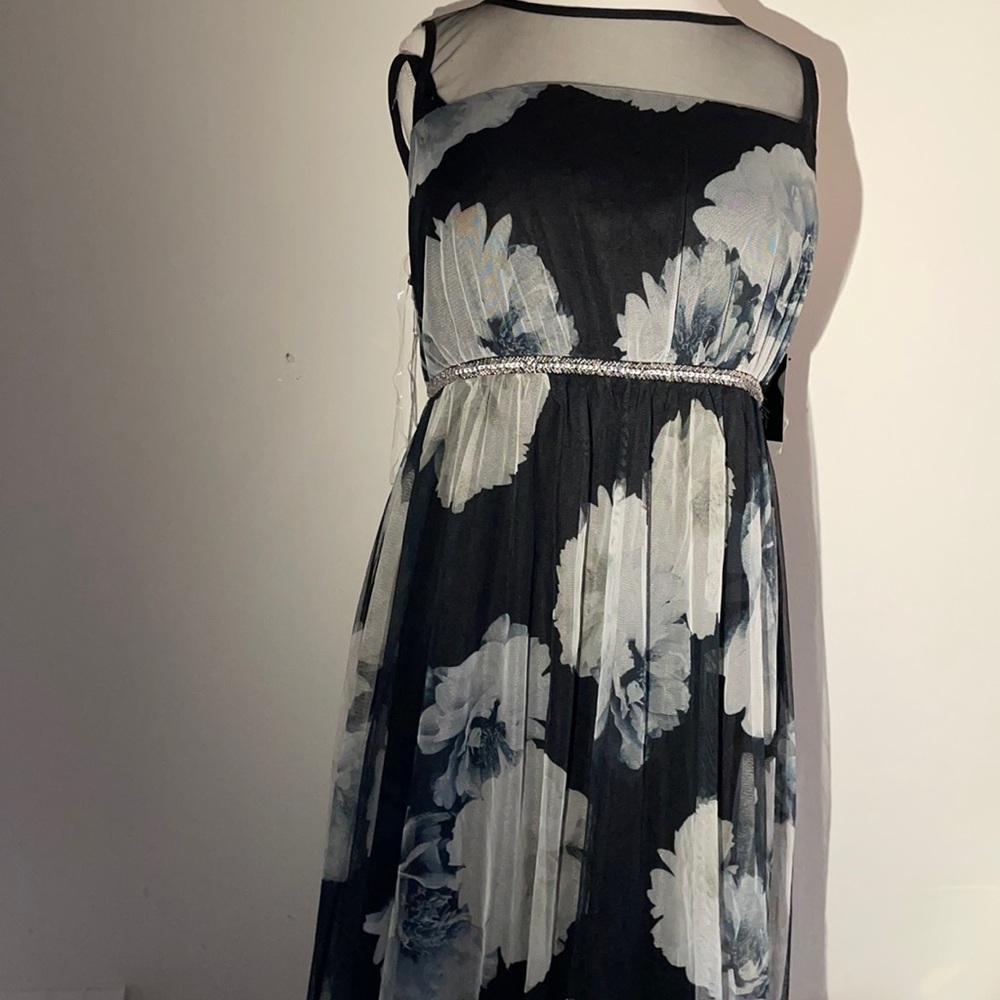 Black Floral Dress